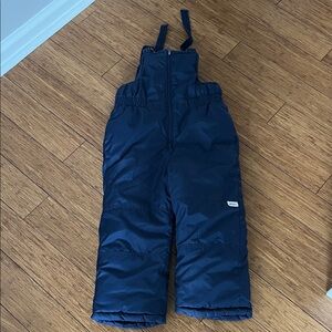 Used 1x Carter's Size 5 Navy Kids Snow Pants